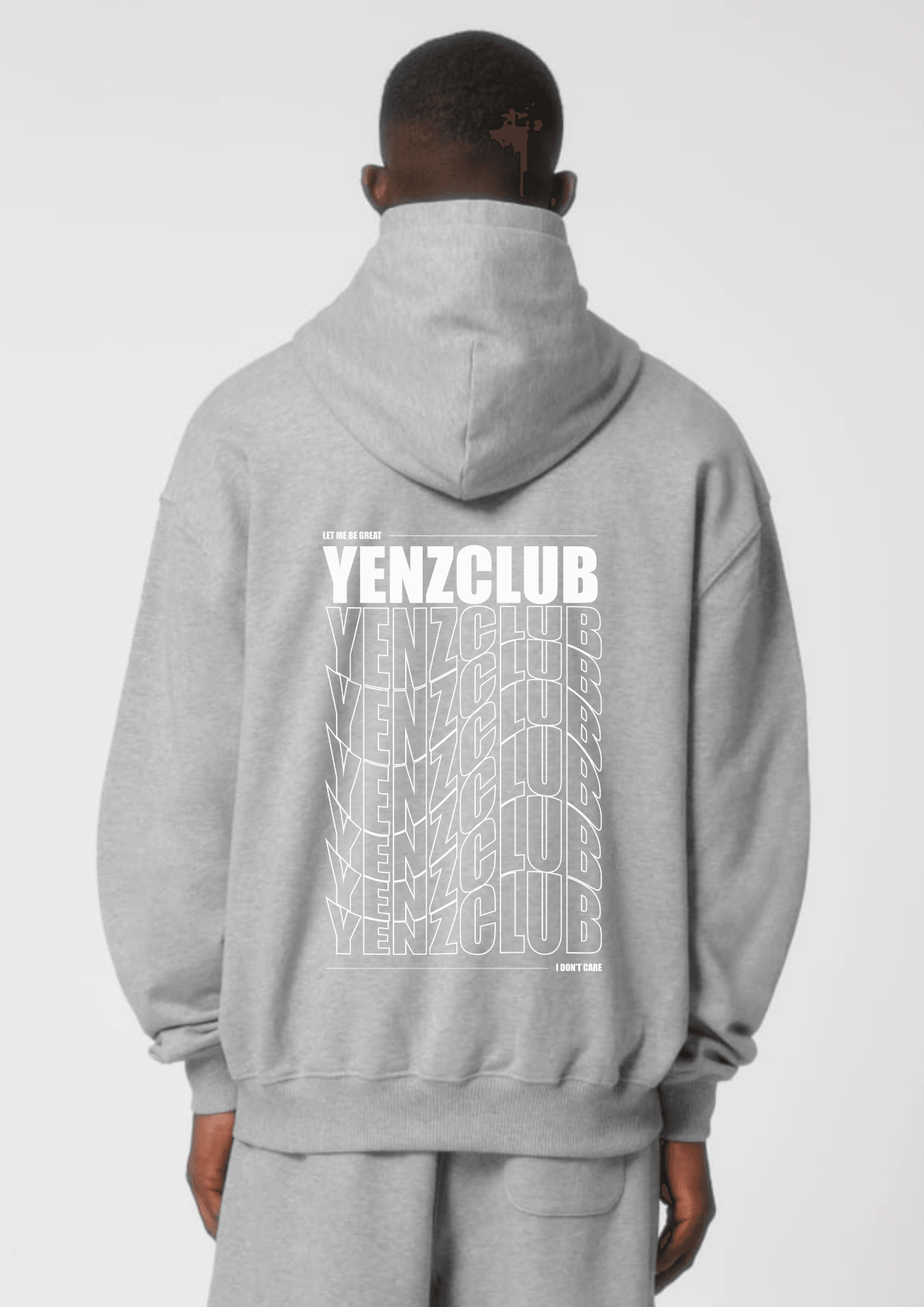 HOODIE YENZCLUB - GREY